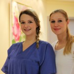 Samantha Storch und Rosemarie Piaskowski - Zahnmedizinische Fachangestellte
